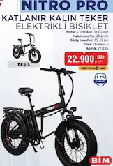 RKS NİTRO PRO KATLANIR KALIN TEKER ELEKTRİKLİ BİSİKLET RKS NİTRO PRO KATLANIR KALIN TEKER ELEKTRİKLİ BİSİKLET